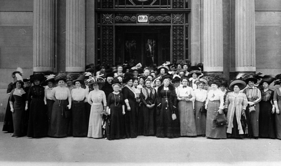Bund Österreichischer Frauenvereine, Gruppenbild vom Bundestag am 13.05.1911 in Wien