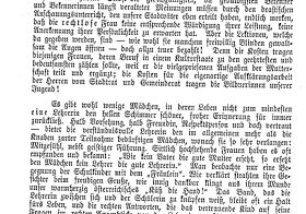 Lehrerinnenfrage und Frauenfrage. Vortrag von Berta Pauli; aus: Mitteilungen des Vereines der Lehrerinnen und Erzieherinnen in Österreich, Nr. 1, Februar 1912, Seite 2-8