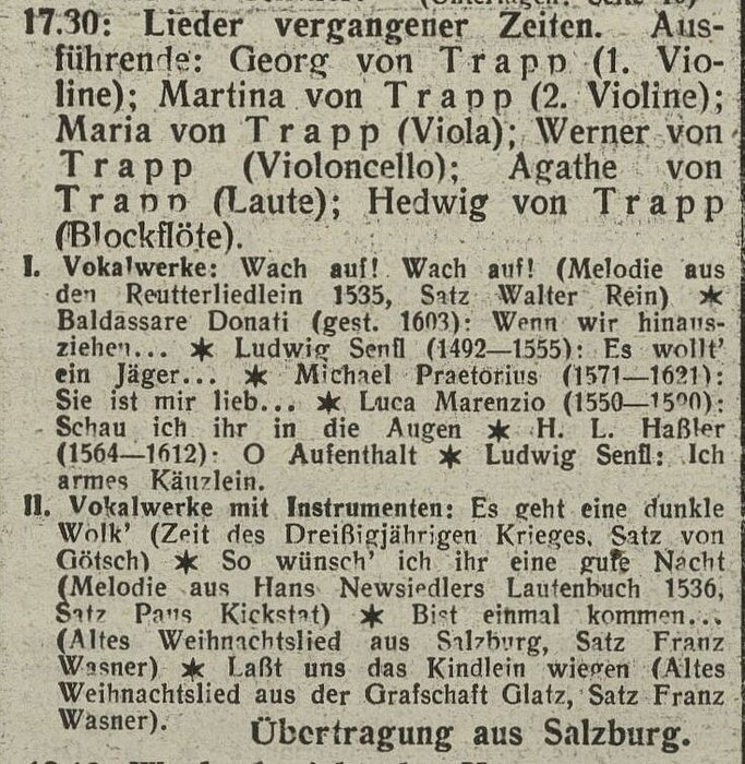 Ausschnitt eines Zeitungsartikels. 