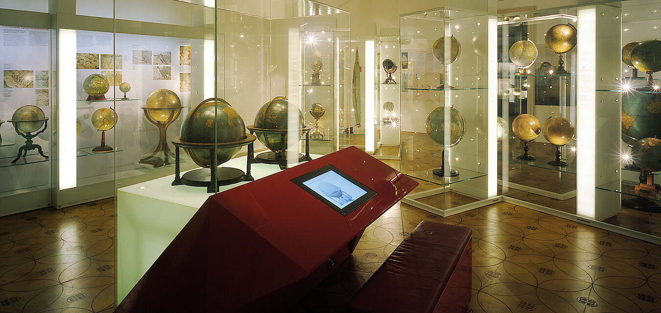 Innenansicht aus dem Globenmuseum