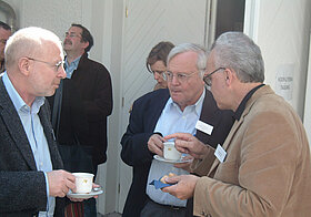 Wendelin Schmidt-Dengler mit Johann Holzner und Klaus Amann