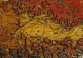 Detailansichten des Reliefs