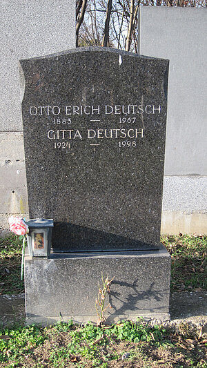 Ehrengrab von Otto Erich Deutsch am Wiener Zentralfriedhof