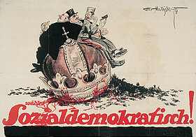 Wahlplakat aus dem Jahr 1919.