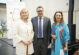 Dr. Johanna Rachinger, S.E. Botschafter Mohamed Elmolla mit Gattin, Ägypten