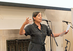 Yasmine Hafedh (Yasmo), Poetry-Slammerin