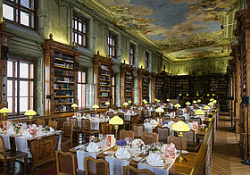 Augustinerlesesaal, Dinner