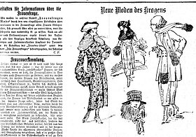 Patek, Claire: Frauenversammlung; aus: Fremden-Blatt (Morgen-Ausgabe), 72. Jg., Nr. 314, 17. November 1918, Seite 9