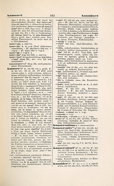 Wörterbuchseite in Esperanto