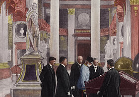 Emperor Francis Joseph in the State Hall
