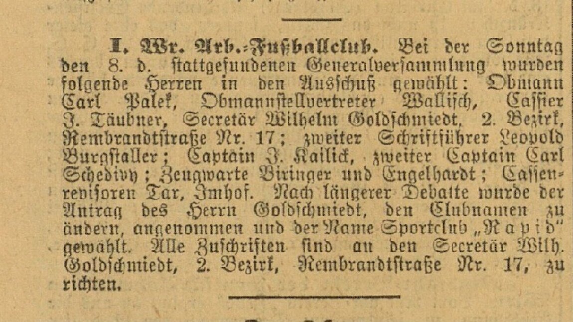 Alter Zeitungsausschnitt