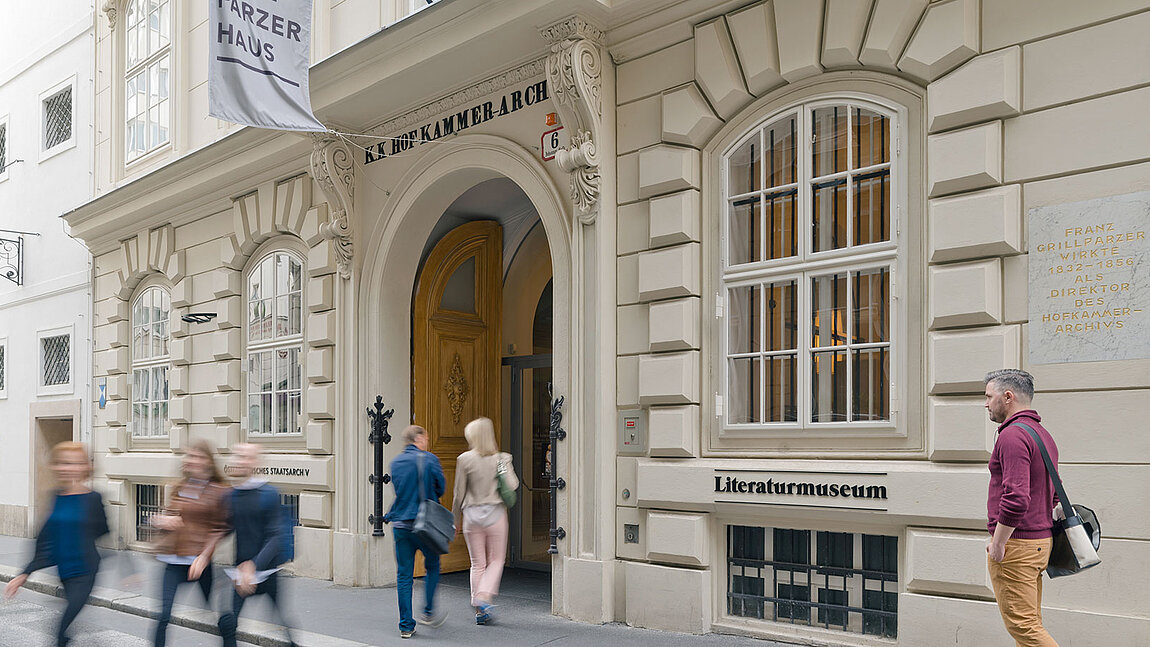 Digitale Führung durch das Literaturmuseum der Österreichischen Nationalbibliothek