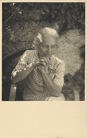 Margarete Streicher, Bildpostkarte, um 1950