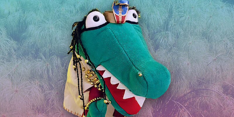 Krokodil Plüschtier. 