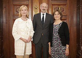 Johanna Rachinger, Bernhard und Verena Winiwarter