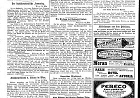 Der sozialdemokratische Frauentag; aus: Neue Freie Presse, Nr. 17438, 10. März 1913, Seite 6