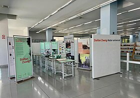 Ansicht der Ausstellung in Murcia