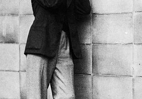 Lothar Rübelt als Bildberichterstatter bei den Olympischen Sommerspielen 1936 in Berlin.