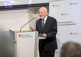 Dr. Thomas Leibnitz bei seiner Rede