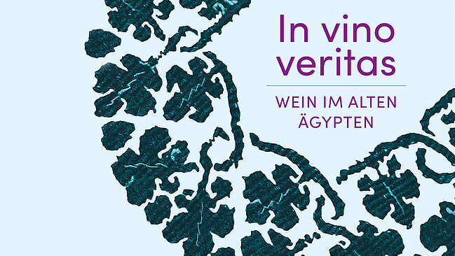 Sujet zur Ausstellung In vino veritas. Weinrankenmotiv.