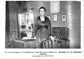 Elsa Beer-Angerer, candidate for the National Assembly; from: Wiener Bilder, vol. 24, no. 4, 26 January 1919, page 8