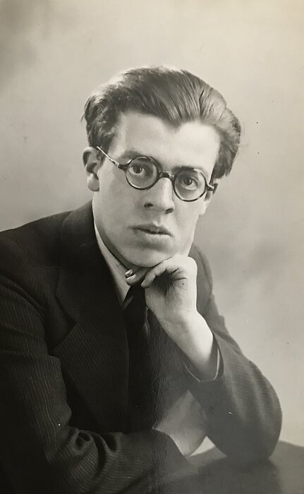 Porträt des jungen Erich Fried