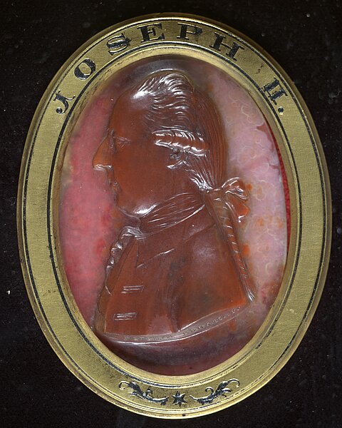 Rote Kamee von Joseph II