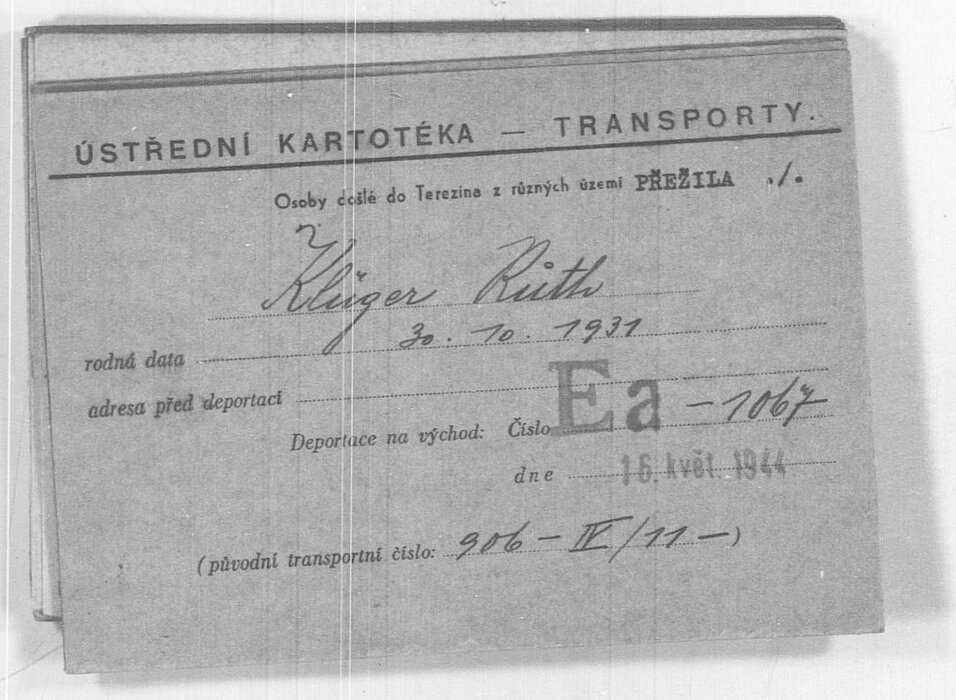Grey passport, old paper