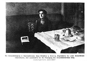 Ernestine von Fürth, candidate for the National Assembly; from: Wiener Bilder, vol. 24, no. 7, 16 February 1919, page 6