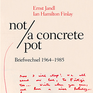 Cover mit roter Schrift und Titel "not a concrete pot"