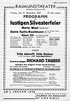 Abb. 3: Theaterzettel des Wiener Raimundtheaters [ÖLA]. In: Sichtungen 2, S. 99